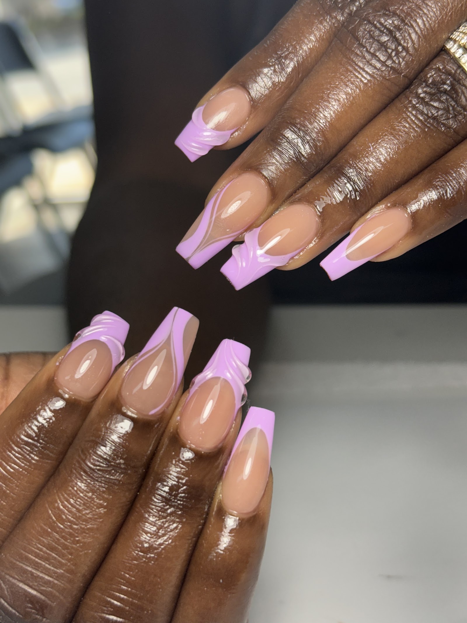 J Nails nail work in Fairburn, Georgia